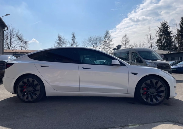 Tesla Model 3 cena 182500 przebieg: 18850, rok produkcji 2021 z Wrocław małe 631